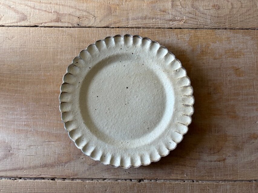 小菊プレート　大　moegi