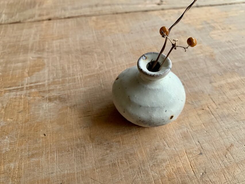 一輪挿し A shiromoegi