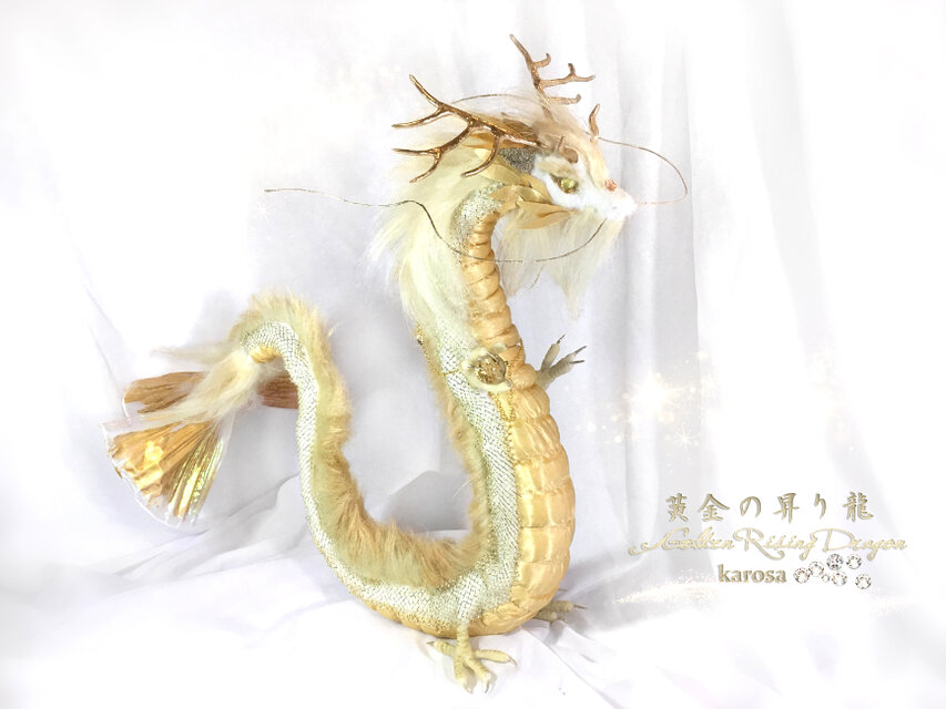 アートドール　黄トリ幻獣　羊毛フェルト アートドール 黄トリ幻獣 羊毛フェルト