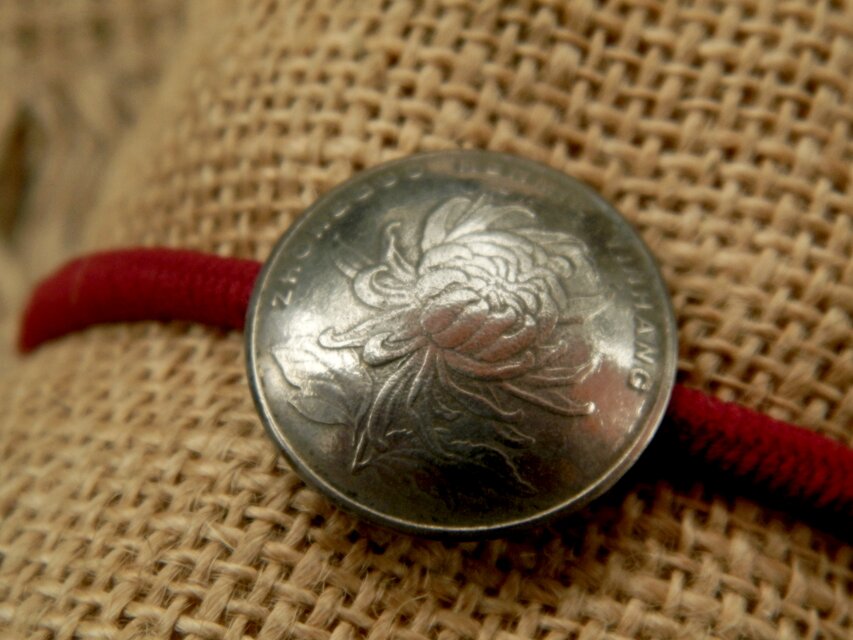 ＃H260 China Coin Hair Elastic