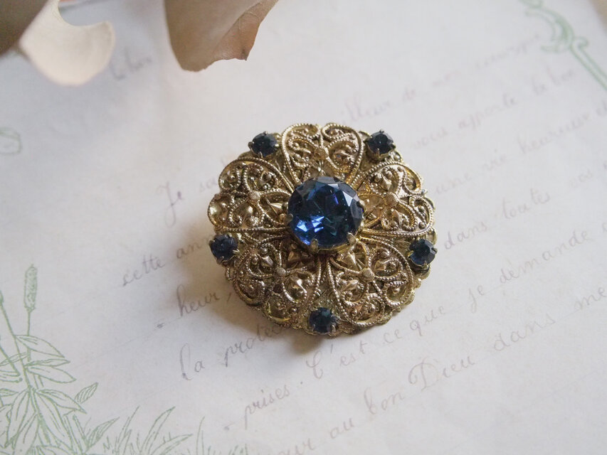 50's ヴィンテージ チェコスロバキア製ハンドメイドコーラルカラーが