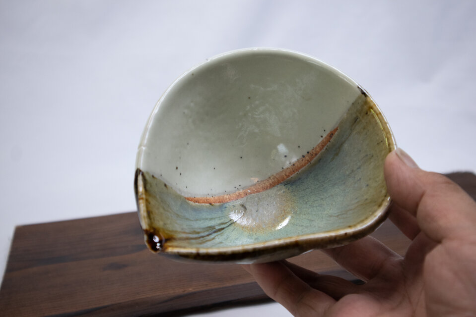 黄金窯変25 掛け分け片口冷酒器