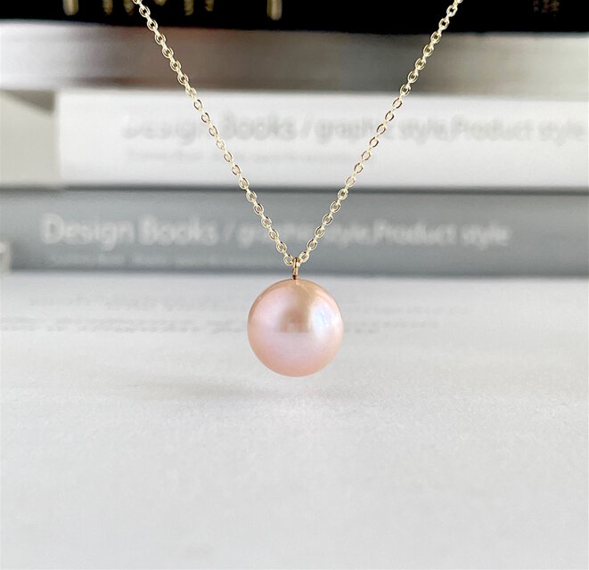 選べる 天然淡水パール 大粒 ペール エジソンパール ペンダント