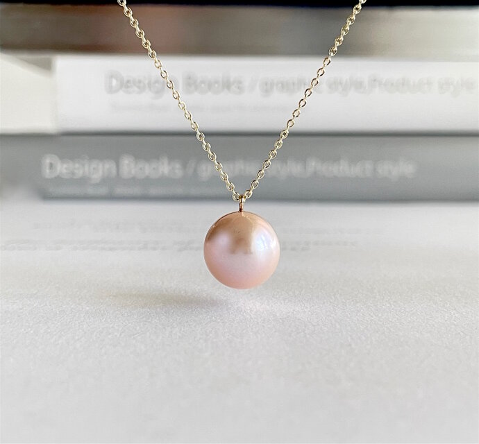 選べる 天然淡水パール 大粒 ペール エジソンパール ペンダント