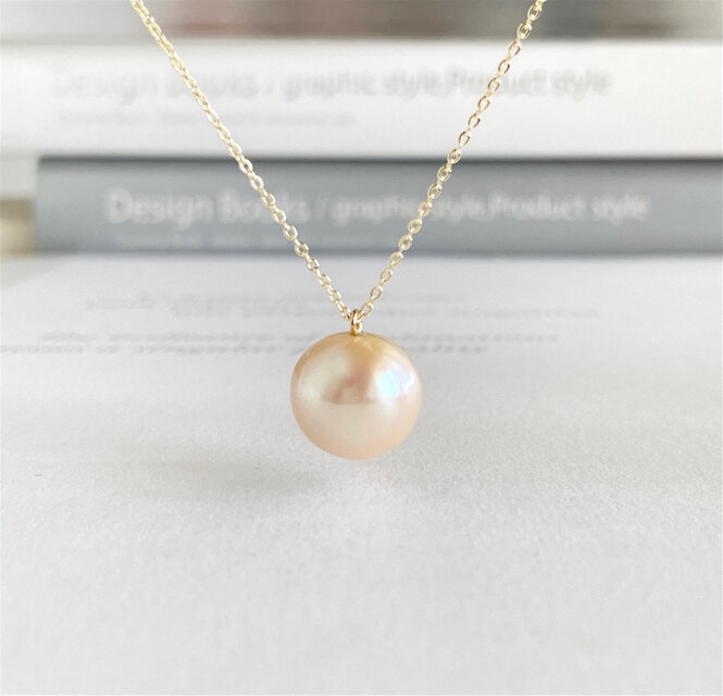 選べる 天然淡水パール 大粒 ペール エジソンパール ペンダント
