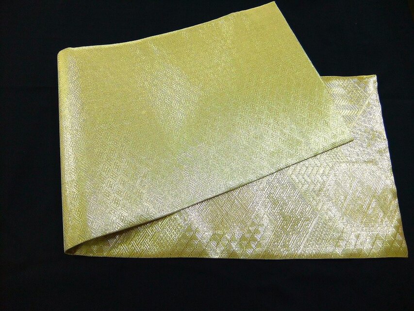 16)2363】30.5×100cm/テーブルセンター・敷物/佐賀錦・帯