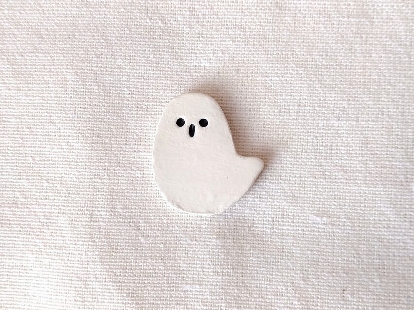 おばけブローチ