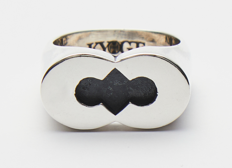 【KYOGE / 永縁】SV925 シルバー ユニセックス ビッグシルエット 日本製 アンティーク/ 縁を選び結ぶ