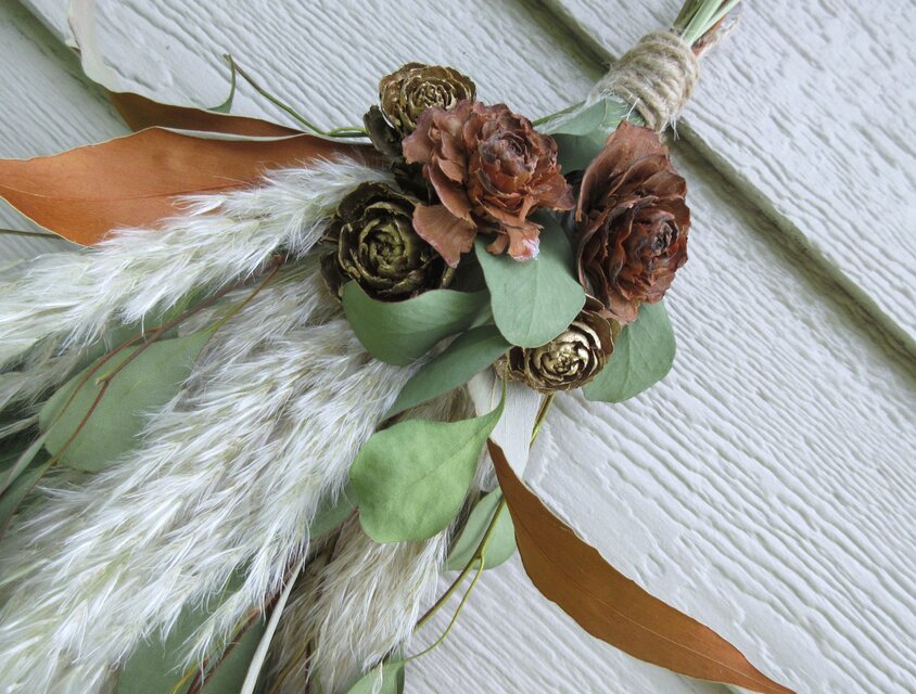 パンパスグラス（秋のスワッグ） | iichi 日々の暮らしを心地よくする