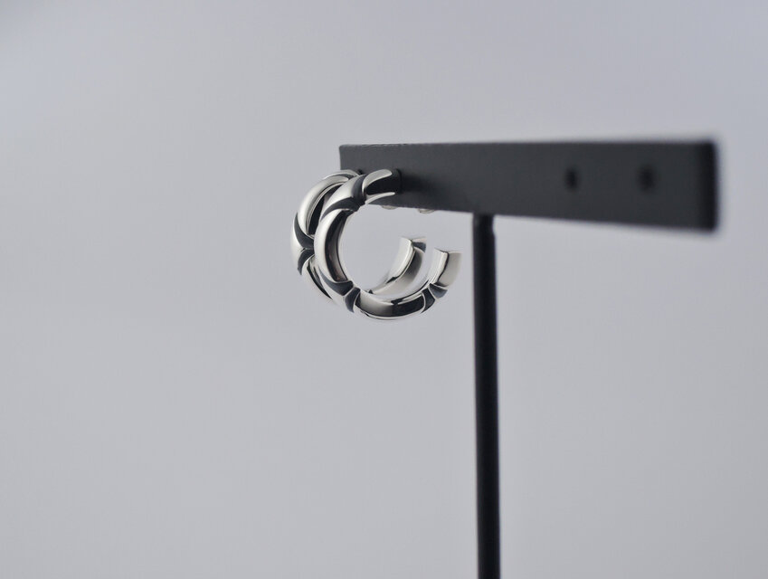 lotus ピアス （silver925）