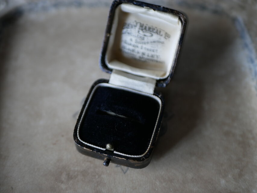 ジュエリーケース リング用 宝飾店 ジュエリーショップ アンティーク