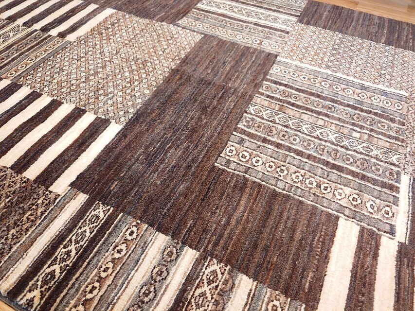 【秋のお試しキャンペーン】天然ラグ　ガゼニラハット　92×58 赤　花　蔦 夏は涼しく冬は暖かい オールシーズン天然無染ラグ 肌ざわり最高