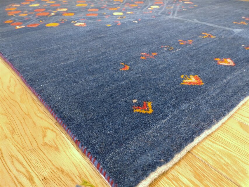 11/9迄iichi限定目玉】ペルシャ ギャッベ アマレバフト リビング