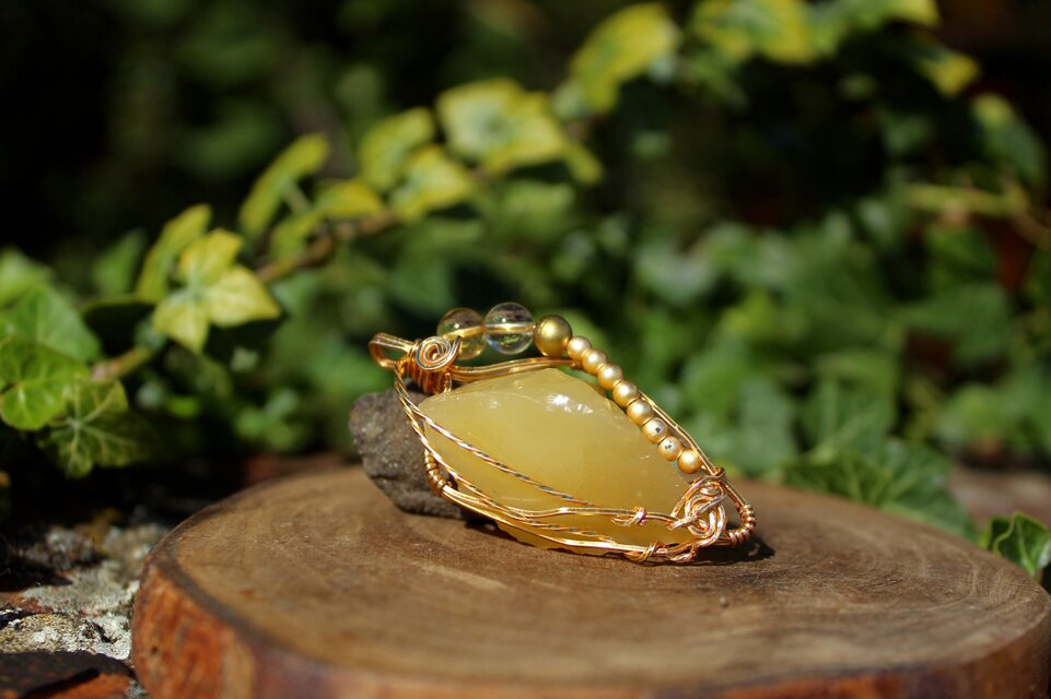 レムリアンゴールデンオパール　レムリアとの調和、過去の知識と繋がる