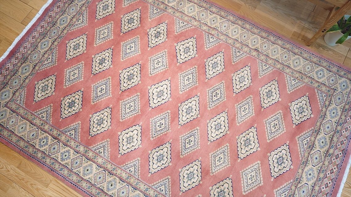 145×90パキスタン・ラホール産 静かな高貴さのあるヴィンテージラグ 2025年最新】パキスタン絨毯の人気アイテム - メルカリ 145×90