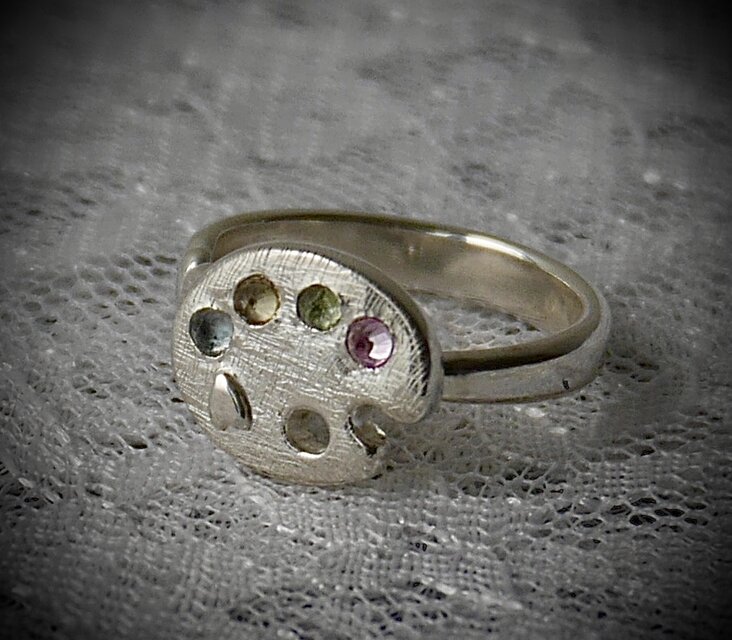 春を描く〜桜パレット〜