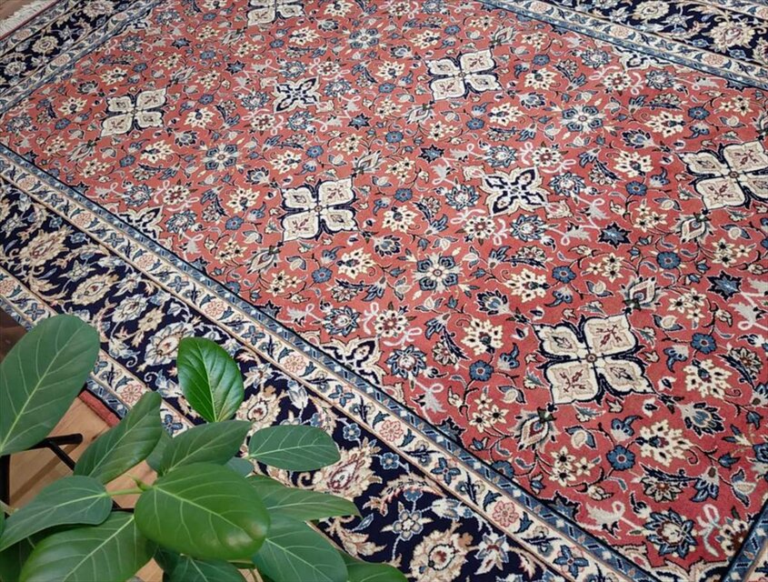 ペルシャ絨毯 co2315 未使用品　在庫一掃セール カーシャーン KASHAN 楽天市場】【15%OFFクーポン対象品】ペルシャ絨毯 カシャーン 95