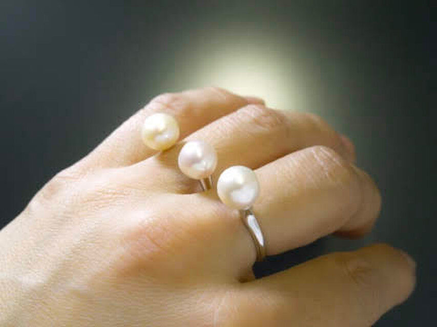 ダブルフィンガーリングのサイズ変更