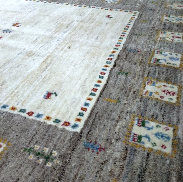 ペルシャ・ギャッベ ラグ 146×203 ペルシャ・ギャッベ ラグ 146×203