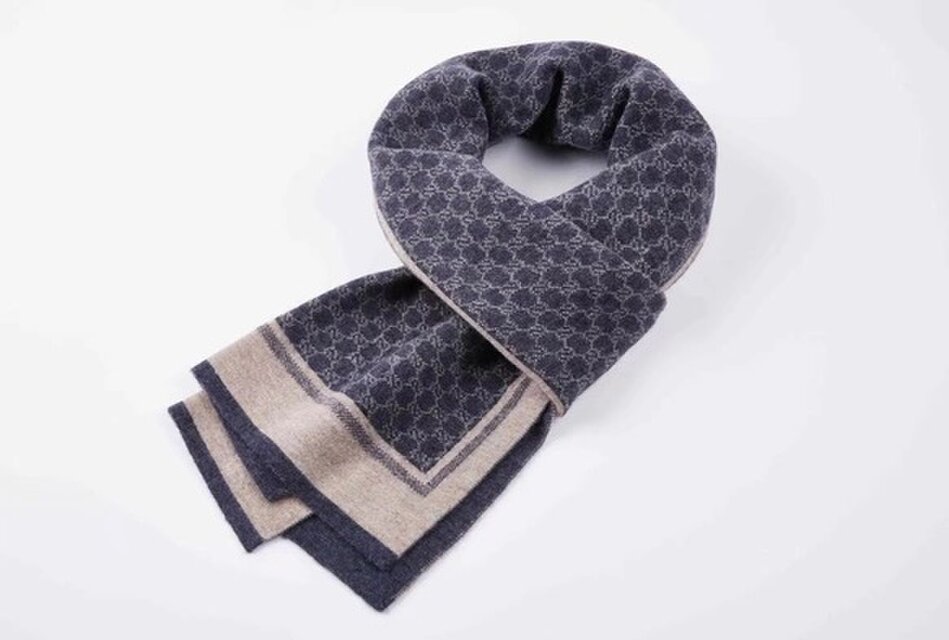 【購入明細有り】クロムハーツ カシミヤ ネックウォーマー スヌード マフラー 購入明細有り】クロムハーツ カシミヤ ネックウォーマー