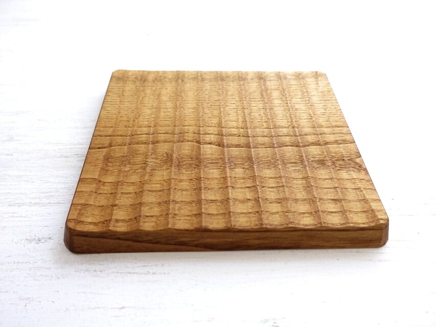 小ぶりの我谷盆 栗 灰汁仕上げ | iichi 日々の暮らしを心地よくする