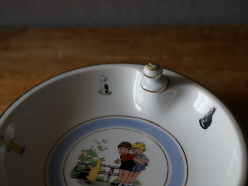 LIMOGES リモージュのヒータープレート お皿 ブロカント フランス