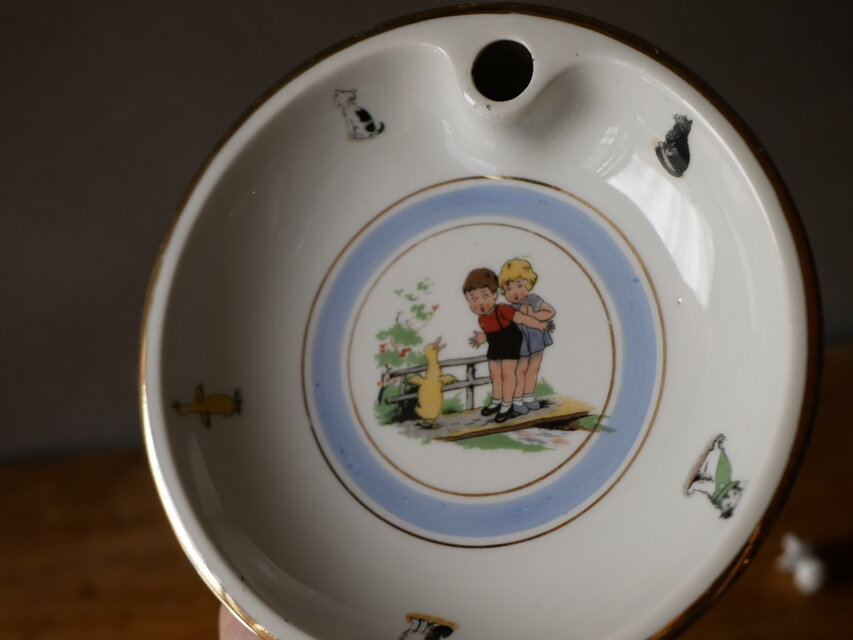 LIMOGES リモージュのヒータープレート お皿 ブロカント フランス