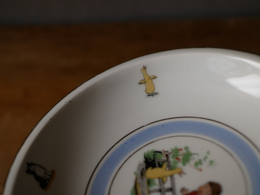 LIMOGES リモージュのヒータープレート お皿 ブロカント フランス