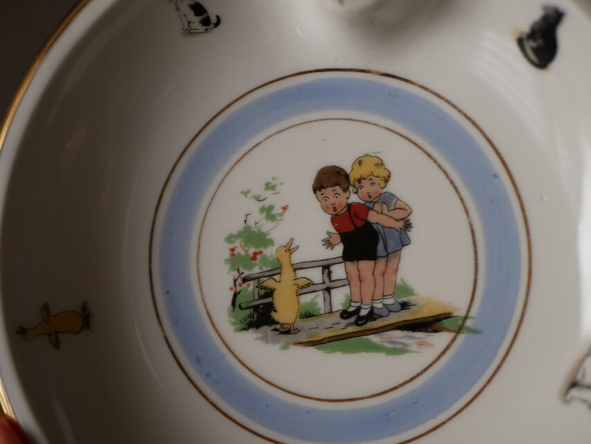 LIMOGES リモージュのヒータープレート お皿 ブロカント フランス