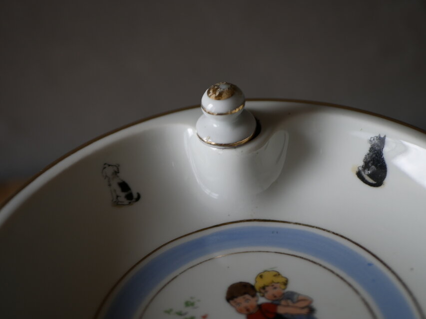 LIMOGES リモージュのヒータープレート お皿 ブロカント フランス