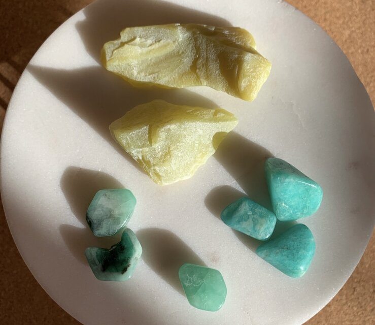 【福袋】グリーン系の石8個セット