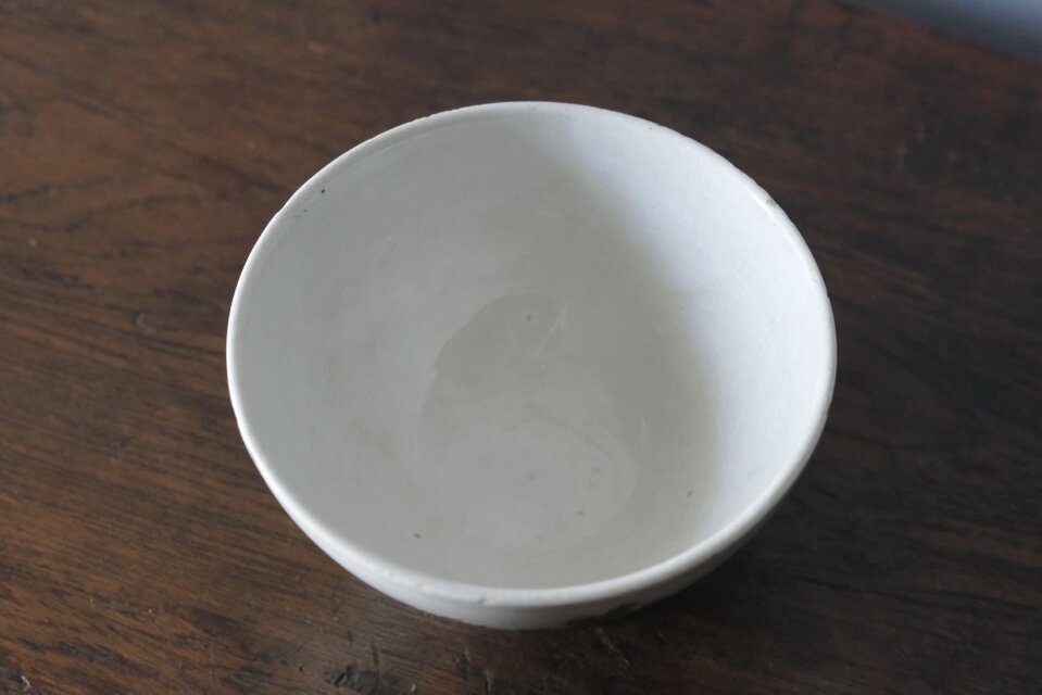 Choisy le Roi ショワジールロワ 白鳥柄 カフェオレ ボウル ステンシル