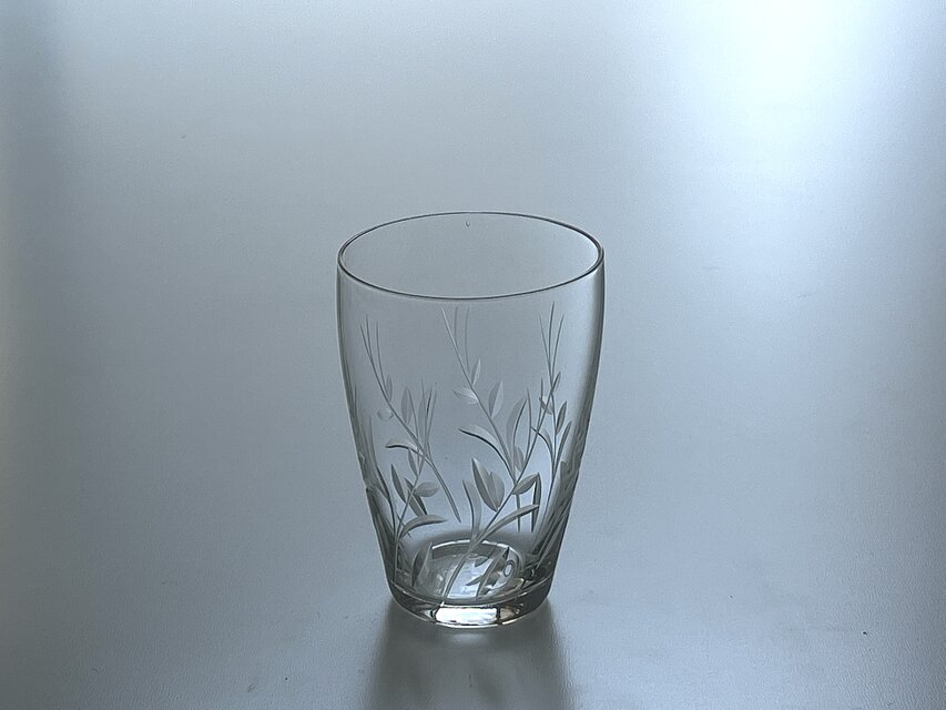 【Karhula-iittala】Kukkahovi カットガラス（切子）のグラス