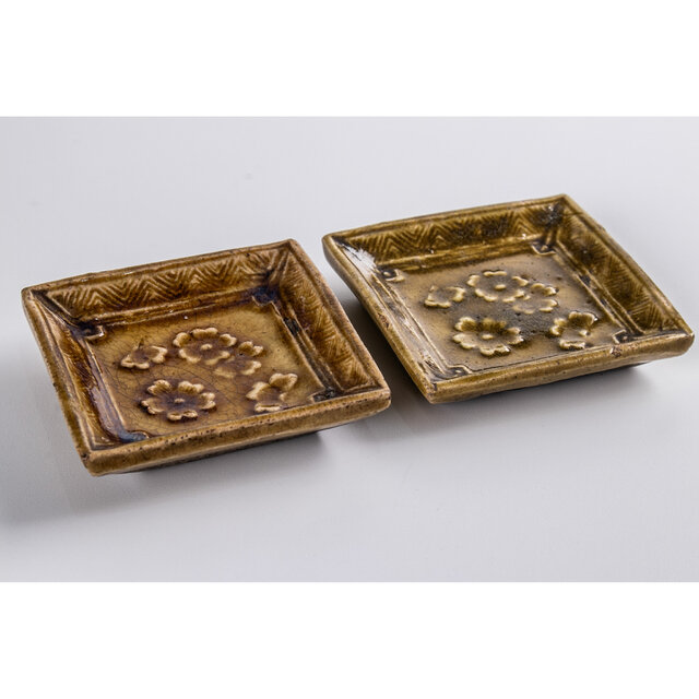 古瀬戸 豆皿 2枚セット 古瀬戸 豆皿 2枚セット 豆皿セット【侘助2】 | 豆皿専科