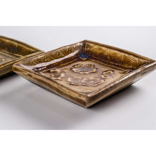 古瀬戸 豆皿 2枚セット m.m.d. / 六角豆皿 + マルチカップ + 取皿セット / romantic