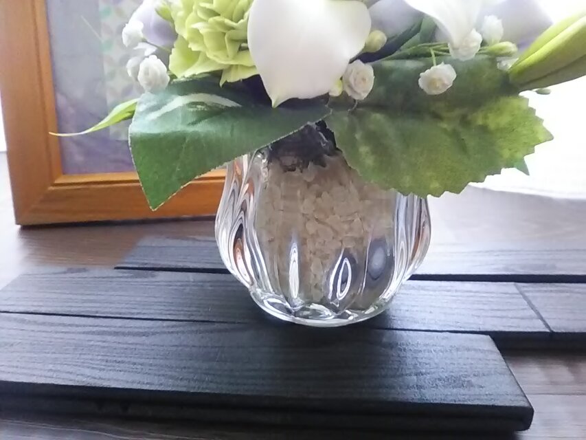 ❁クレイフラワーのお供え花・洋風仏花【尚】お悔やみ・ご霊前・ご仏前