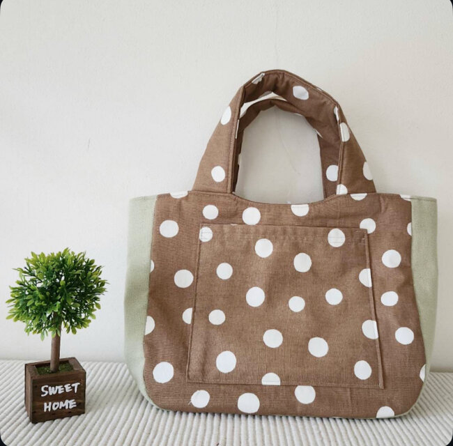 たっぷり入る♡みずたまトートbag