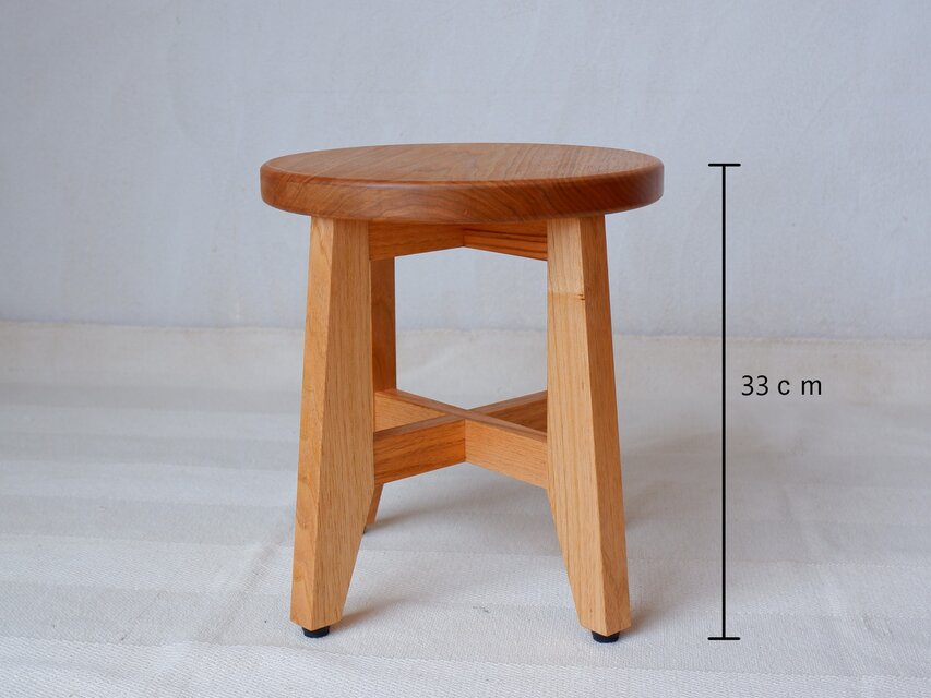 丸座のスツール【short：33㎝】 | iichi 日々の暮らしを心地よく