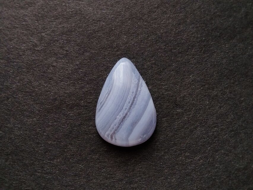 ブルーレースアゲート　19x13m　ルース