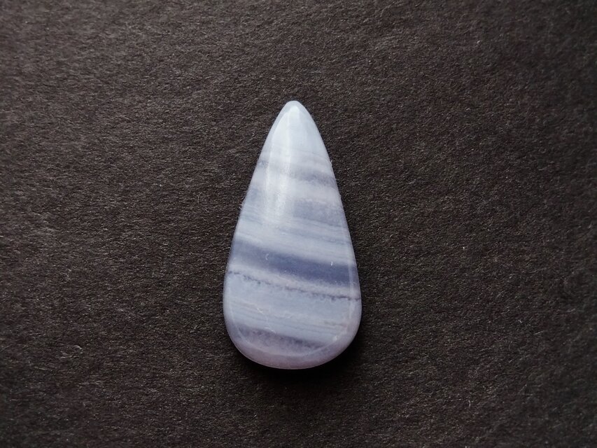 ブルーレースアゲート　25x13m　ルース