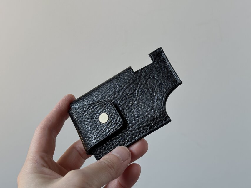 ミンティアケース ( アマンダオイル ) ｜ 兵庫県産/革小物/散歩/通勤