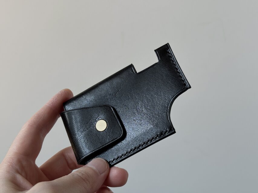 ミンティアケース ( バケッタ ) ｜ 栃木県産/革小物/散歩/通勤