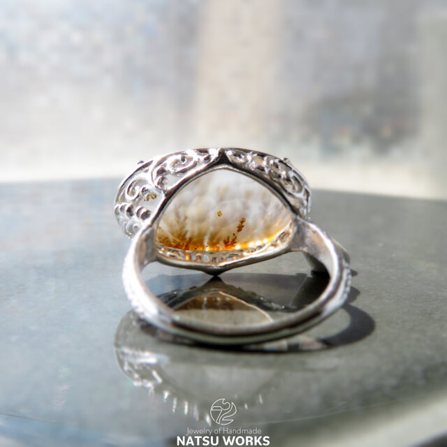 デンドリティックアゲート　リング デンドリティック アゲート リング / Dendritic Agate Ring E
