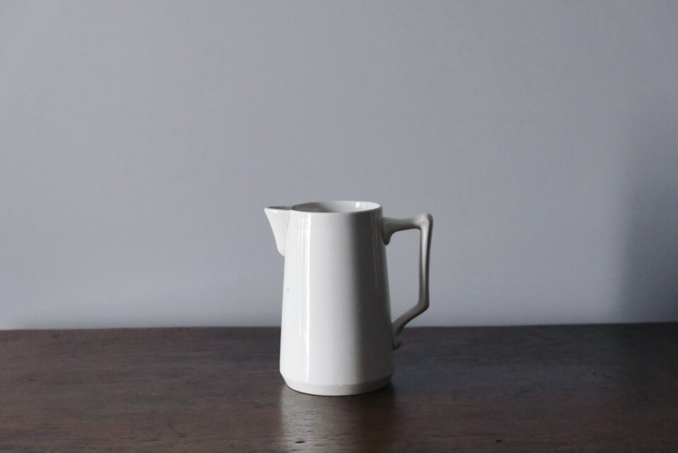 サンタマン ピシェ ピッチャー 花器 花瓶 h17.2cm ビンテージ フランス アンティーク 0502364