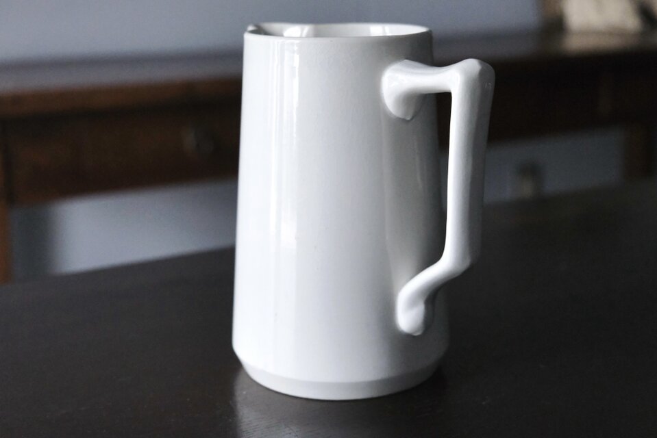 サンタマン ピシェ ピッチャー 花器 花瓶 h17.2cm ビンテージ フランス