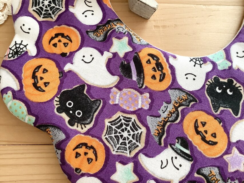 ハロウィン♪オーガニック♪ふわふわやわらかスタイ♪ | iichi 日々の