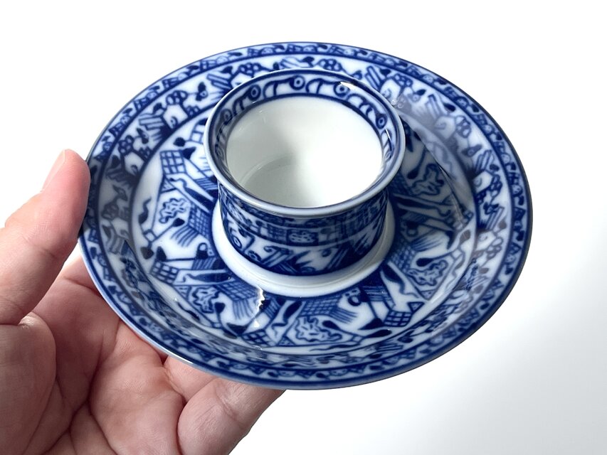 【rolstrand】Oiva Toikka デザイン Cobolti エッグカップ・ロールストランド オイバトイッカ