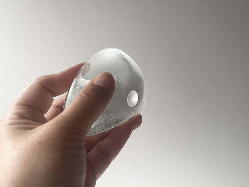 iittala】ヴィンテージ ガラス オブジェ 一粒の真珠・イッタラ ガラス