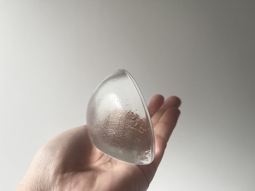 iittala】ヴィンテージ ガラス オブジェ 一粒の真珠・イッタラ ガラス