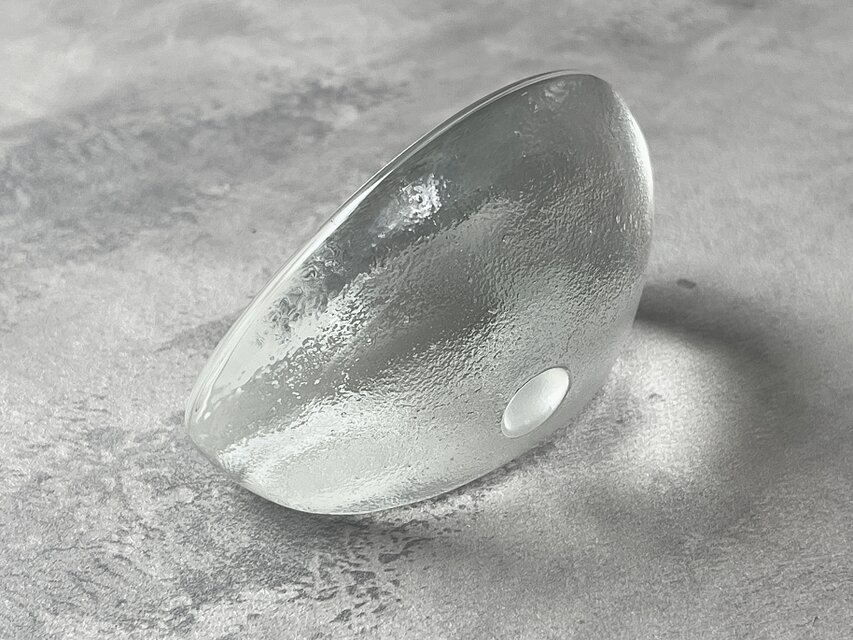 iittala】ヴィンテージ ガラス オブジェ 一粒の真珠・イッタラ ガラス